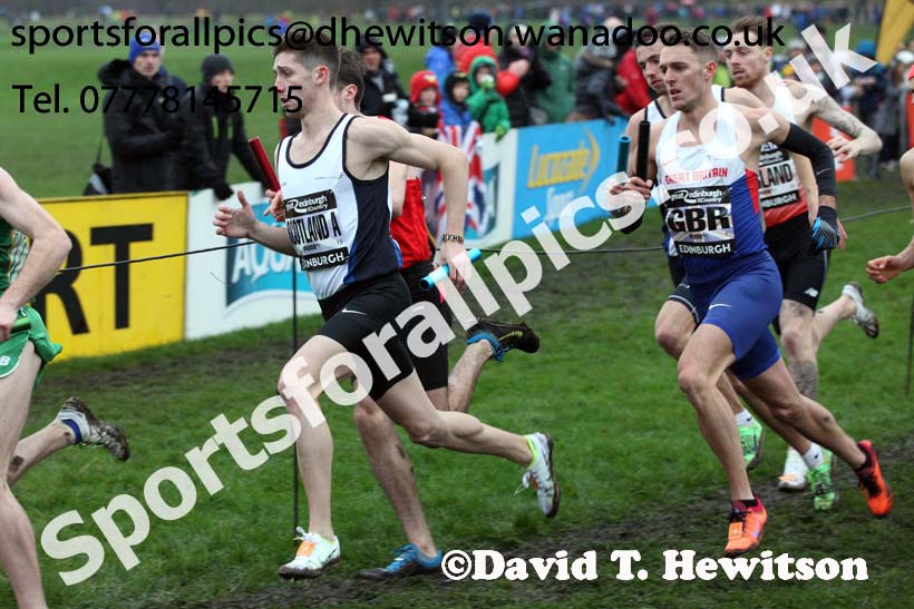 Stewart Cup International Relay, Great Edinburgh Cross Country. Photo: David T. Hewitson/Sports for All Pics